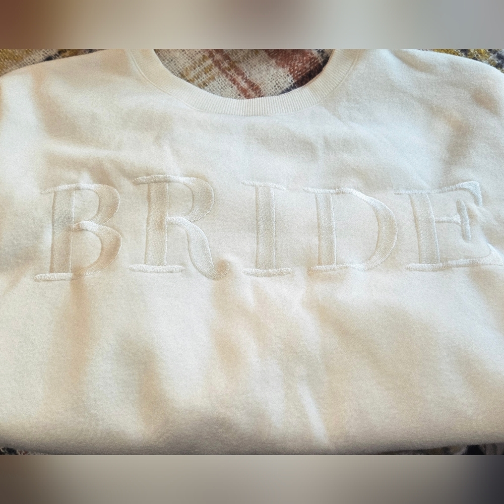 White Bride Sweatshirt